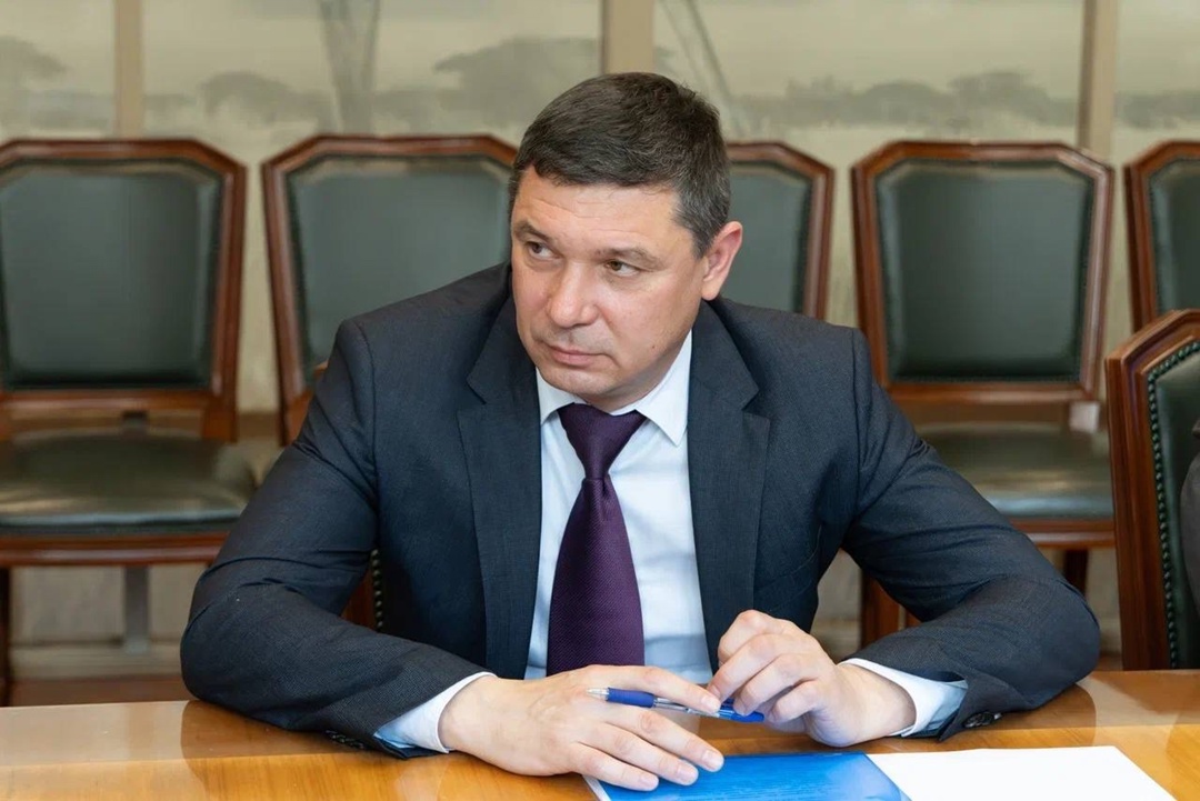 Сергей Цивилев провел рабочую встречу с врио губернатора Тамбовской области Евгением Первышовым