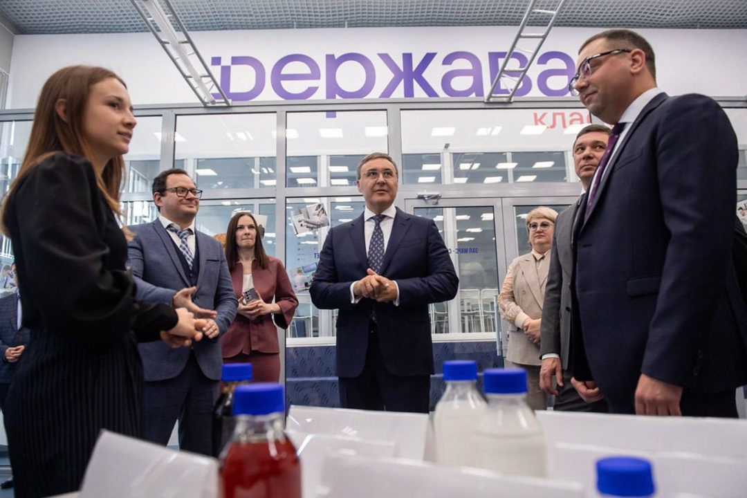 Глава Минобрнауки Валерий Фальков посетил с рабочей поездкой Тамбовскую область.