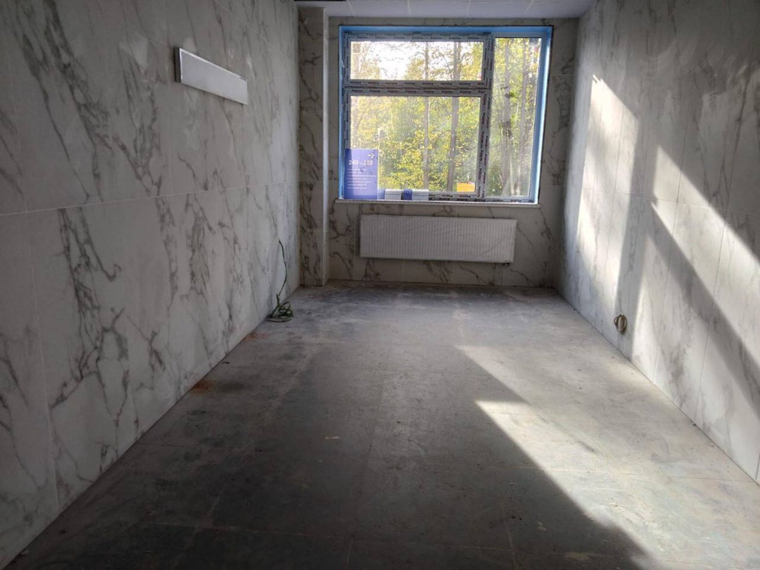 Детская поликлиника на 1000 посещений в городе Серове Свердловской области готова на 60%