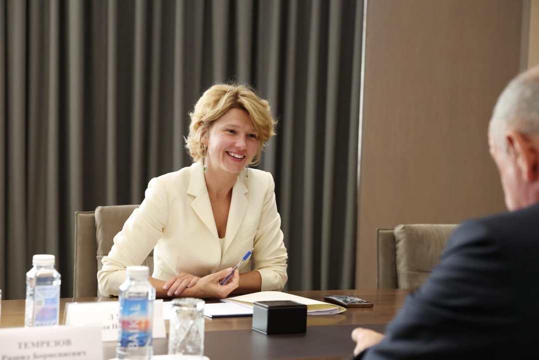 Оксана Лут и Рашид Темрезов обсудили перспективы развития садоводства в Карачаево-Черкесии