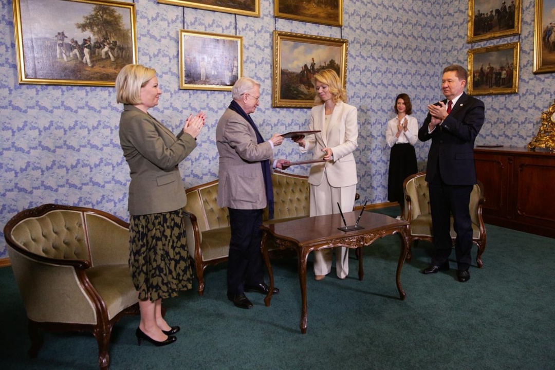 «Газпром» займется восстановлением «Китайского театра» в Александровском парке музея-заповедника «Царское Село»