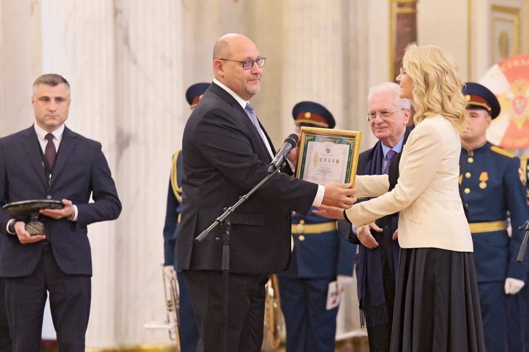 Татьяна Голикова вручила третью Эрмитажную премию