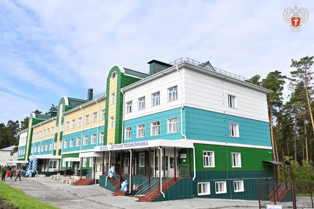 В Алтайском крае открылась новая поликлиника
