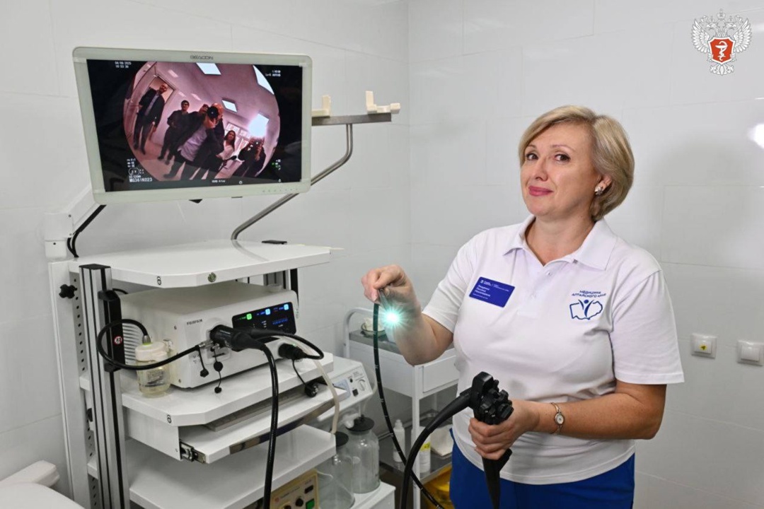 В Алтайском крае открылась новая поликлиника