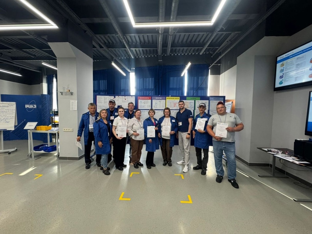 Сотрудники АО «Ливенский комбикормовый завод» прошли обучение на Фабрике процессов