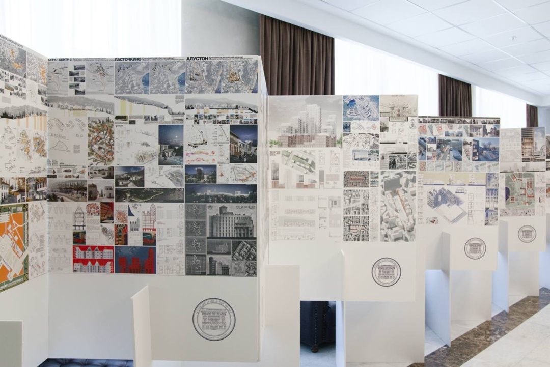 В Минстрое России открылась выставка макетов и живописи студентов НИУ МГСУ и МАРХИ