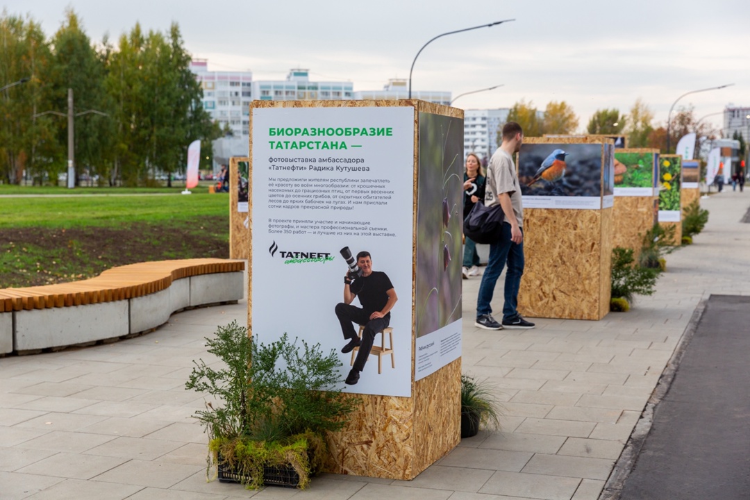 75 деревьев к 75-летию Компании В Нижнекамске состоялось открытие сквера «75-летия Татнефти»