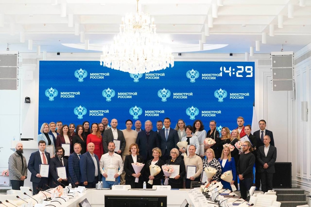 В Минстрое России прошло награждение организаторов и участников профориентационной площадки «Я-строитель будущего