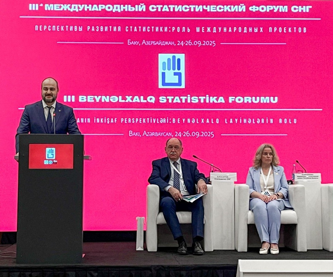 На проходящем в Баку III Международном статистическом форуме: «Перспективы развития статистики: роль международных проектов» с докладом выступил заместитель…