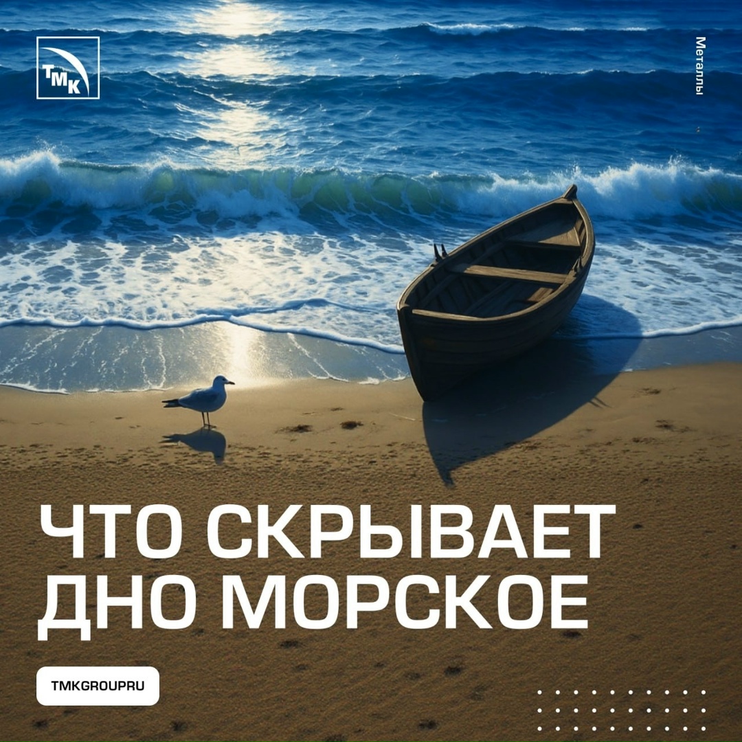 Мировой океан — это не только источник воды, но и огромный резервуар химических элементов, включая металлы