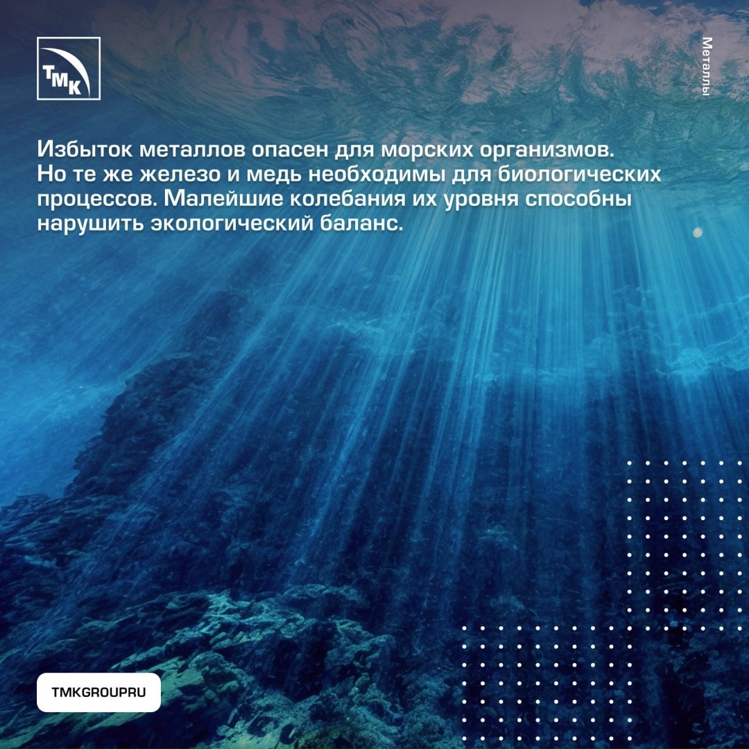 Мировой океан — это не только источник воды, но и огромный резервуар химических элементов, включая металлы