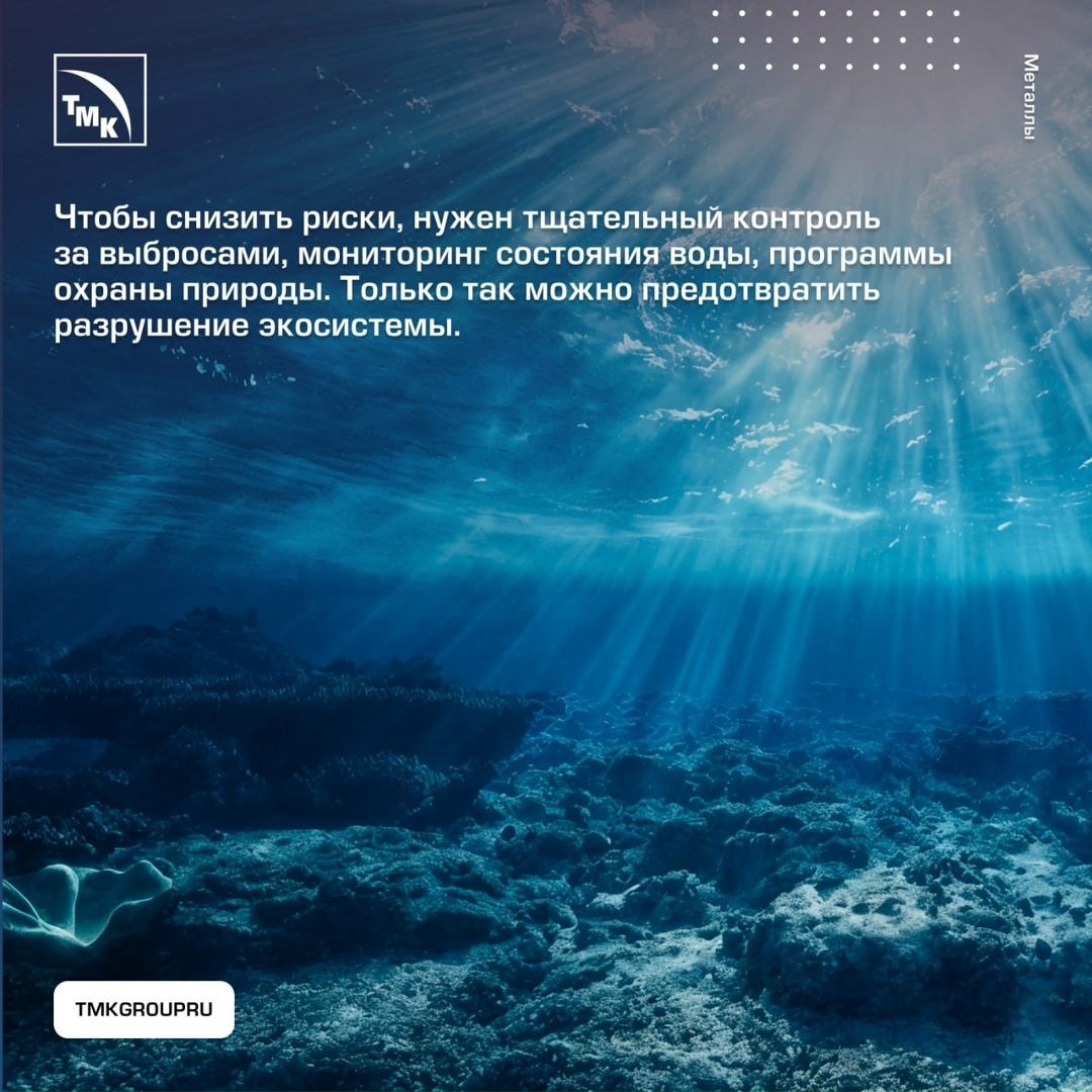 Мировой океан — это не только источник воды, но и огромный резервуар химических элементов, включая металлы