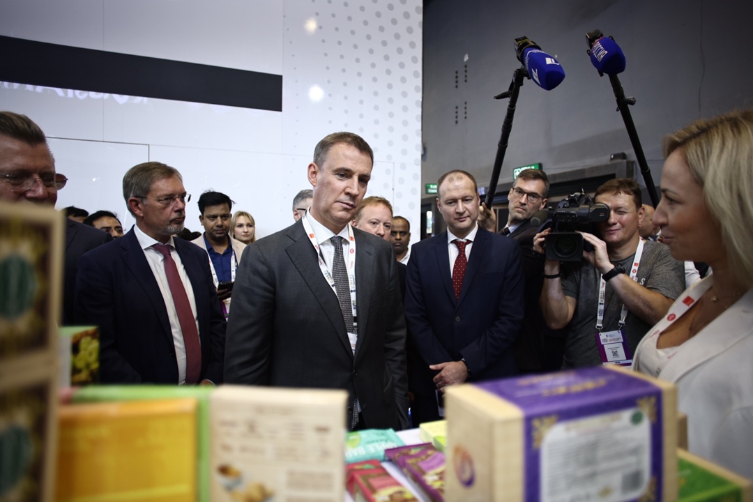 Дмитрий Патрушев посетил выставку продовольствия World Food India 2025.