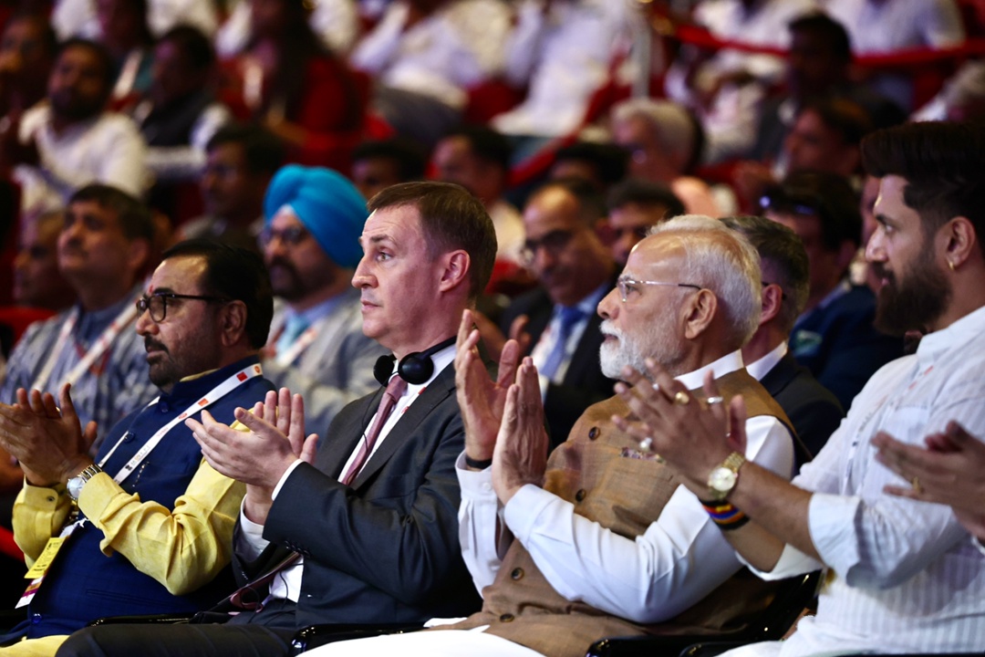 Дмитрий Патрушев посетил выставку продовольствия World Food India 2025.