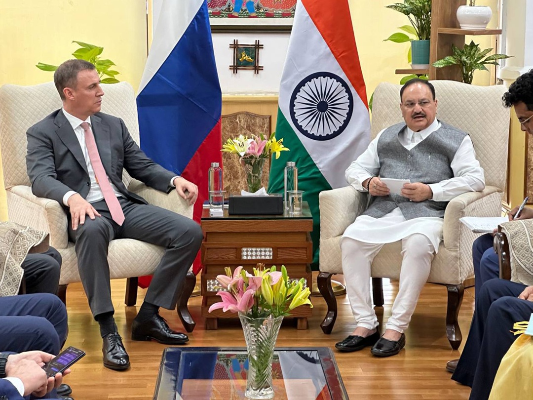 Дмитрий Патрушев: Товарооборот сельхозпродукции между Россией и Индией в 2024 году увеличился более чем на 60%.