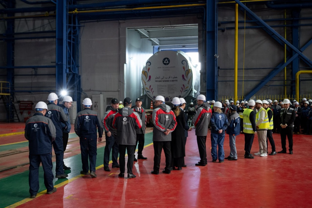 «Росатом» отправил корпуса реакторов ВВЭР-1200 для зарубежных атомных электростанций. Оборудование будет установлено на первом энергоблоке АЭС «Эль-Дабаа» в…