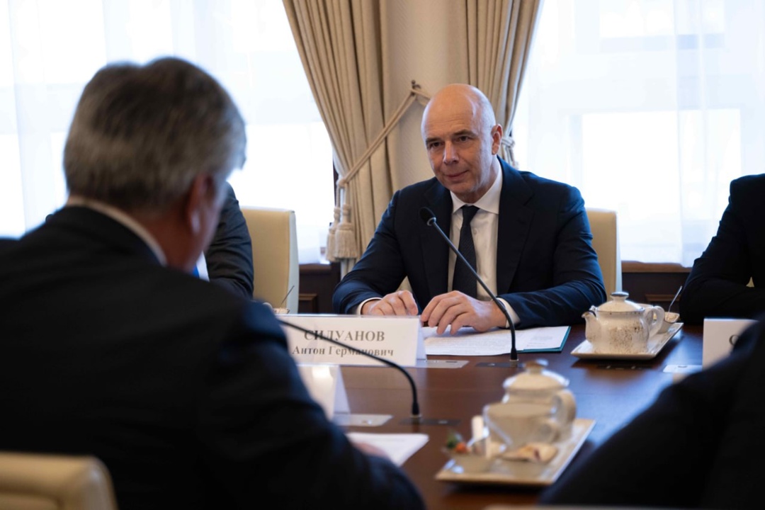 Антон Силуанов и Файзиддин Каххорзода обсудили финансовое сотрудничество России и Таджикистана