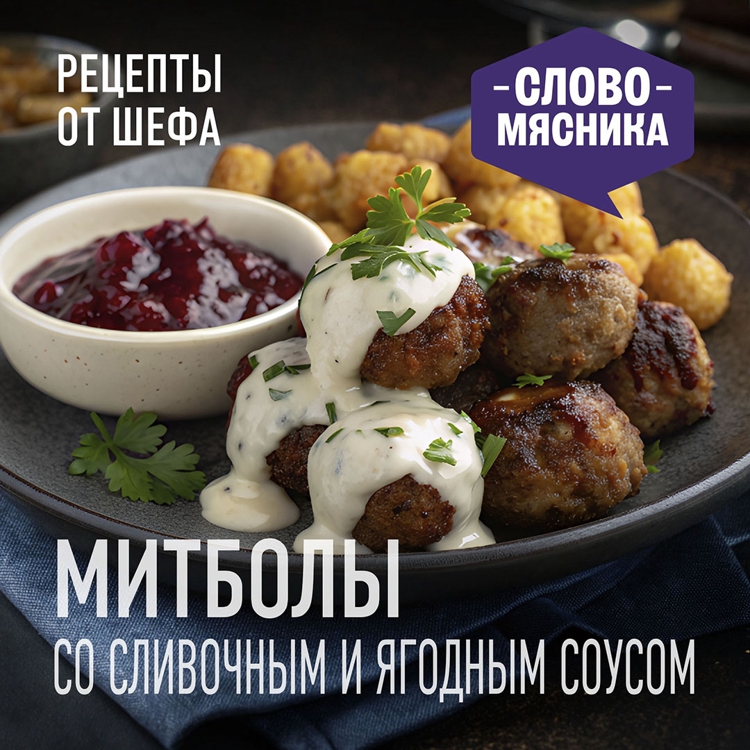 РЕЦЕПТЫ ОТ ШЕФА Друзья, первая новинка этой зимы от бренда «Слово Мясника» уже доступна в Яндекс.Лавке