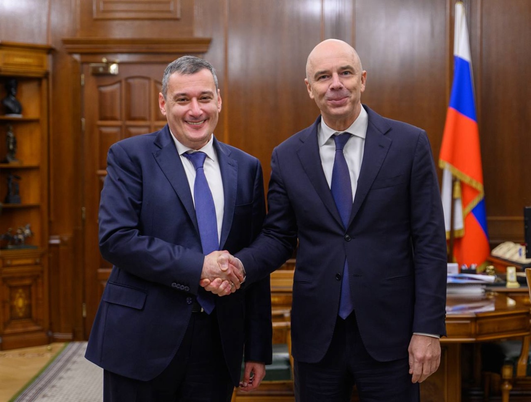 Антон Силуанов провел рабочую встречу с Губернатором Курской области Александром Хинштейном