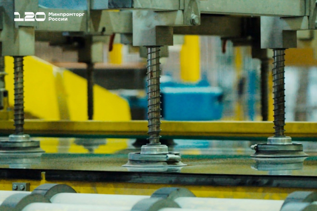 В Клину запустили производственную линию полированного стекла