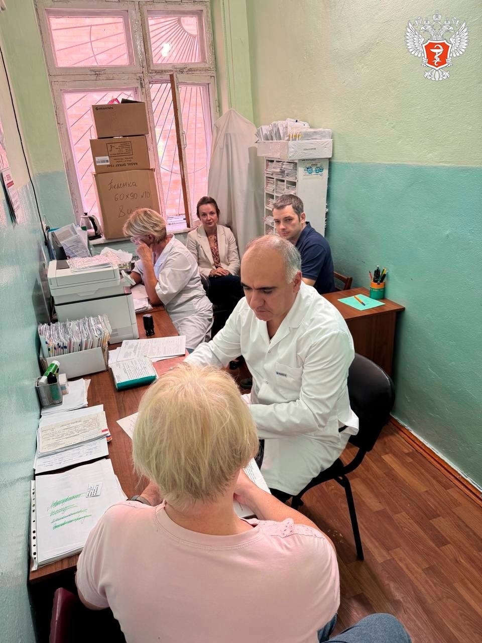 Эксперты федерального центра Минздрава России провели выездной прием в городе Геническе Херсонской области