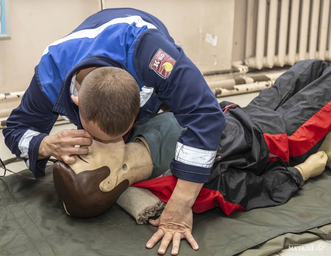 На ММК подвели итоги конкурса профмастерства среди добровольных газоспасательных дружин (ДГСД)