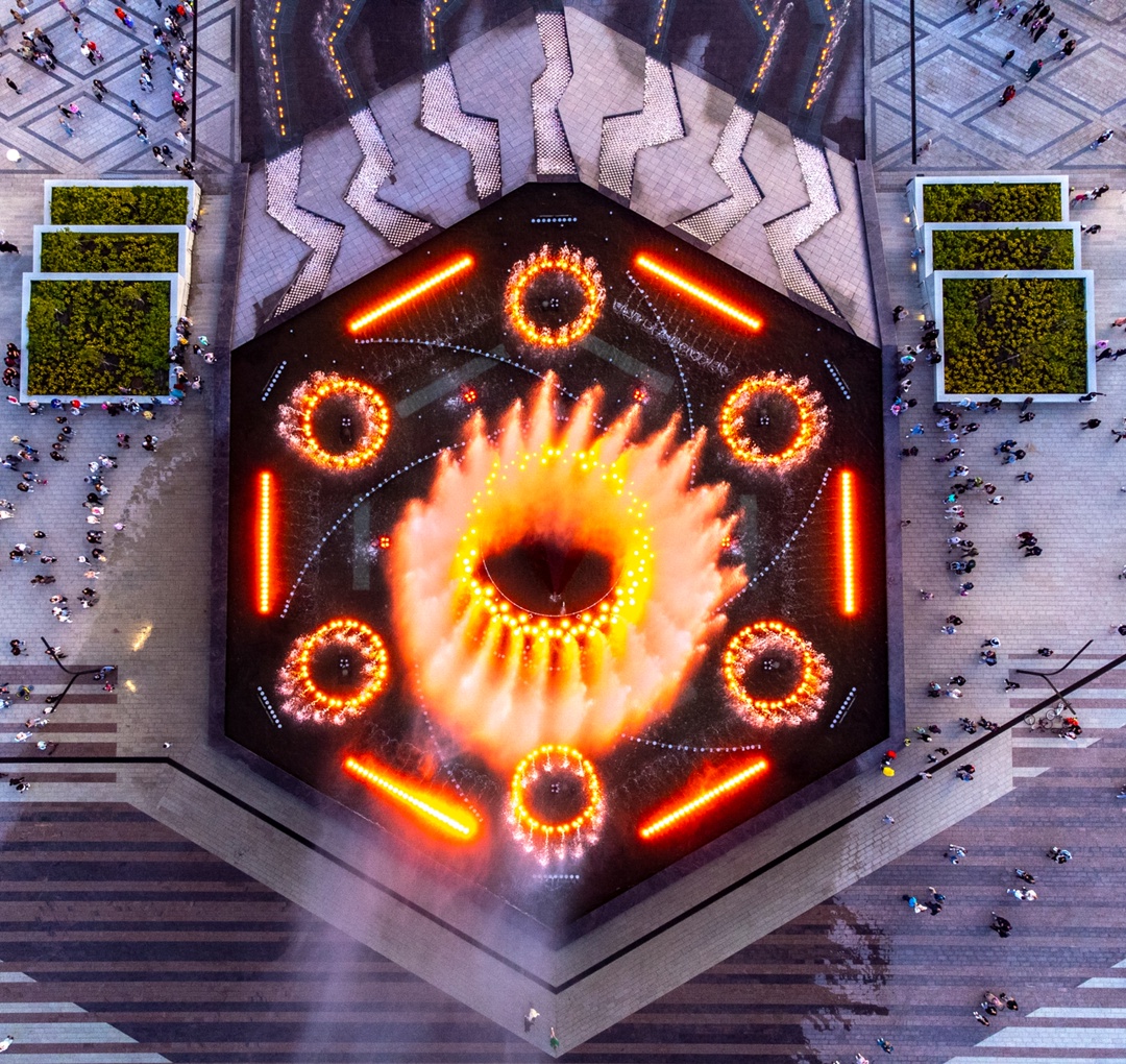 Фонтаны «Притяжения» закрываются на зиму