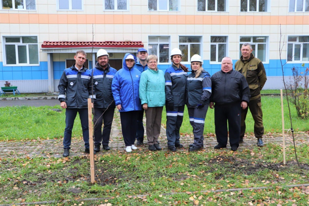 Наши яблони и рябинки! Мы продолжаем осенние посадки в рамках акции «Сохраним лес».