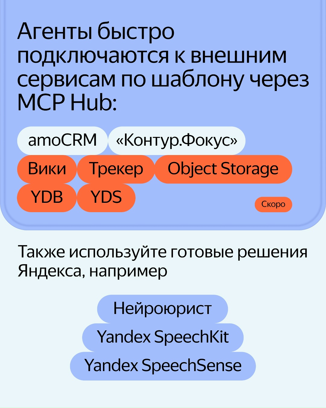 Представляем сервис, чтобы создавать ИИ-агентов для бизнеса и без навыков разработки. Это обновлённая AI Studio, которая работает в Yandex Cloud