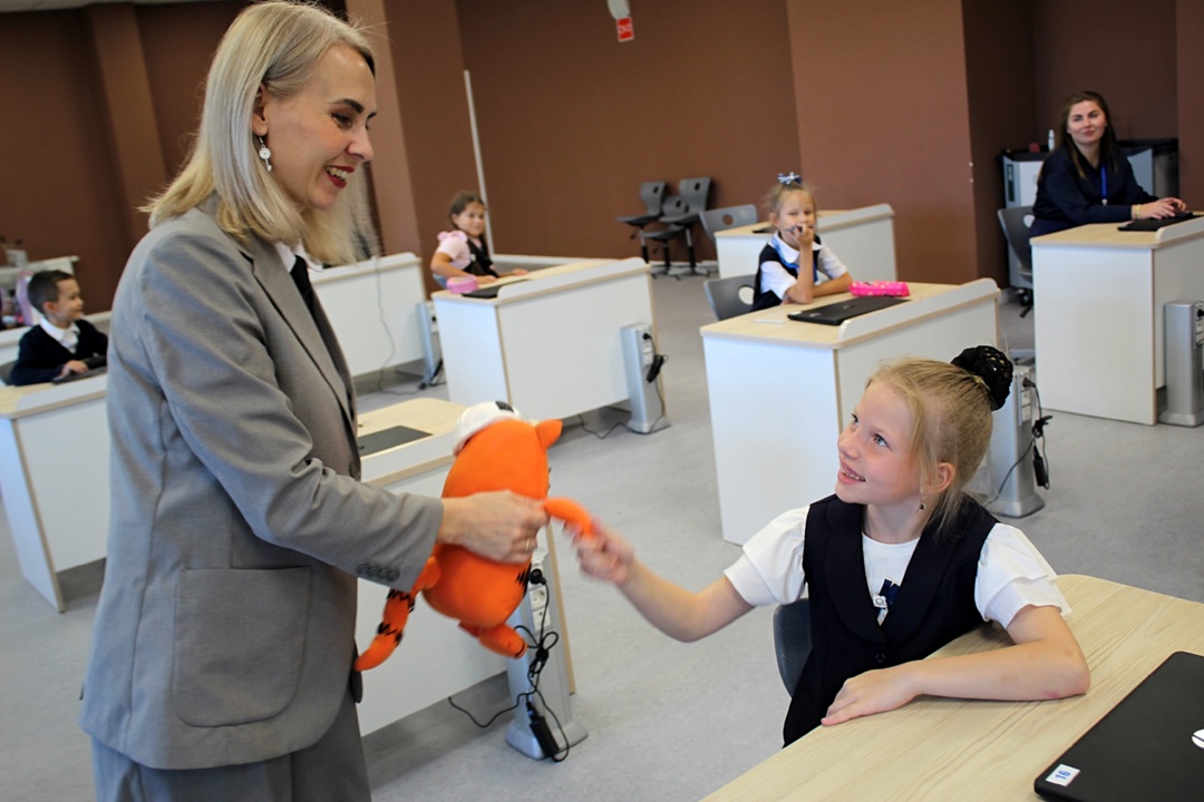 Амурские газопереработчики провели уроки безопасности для первоклассников "Газпром школы Свободный"