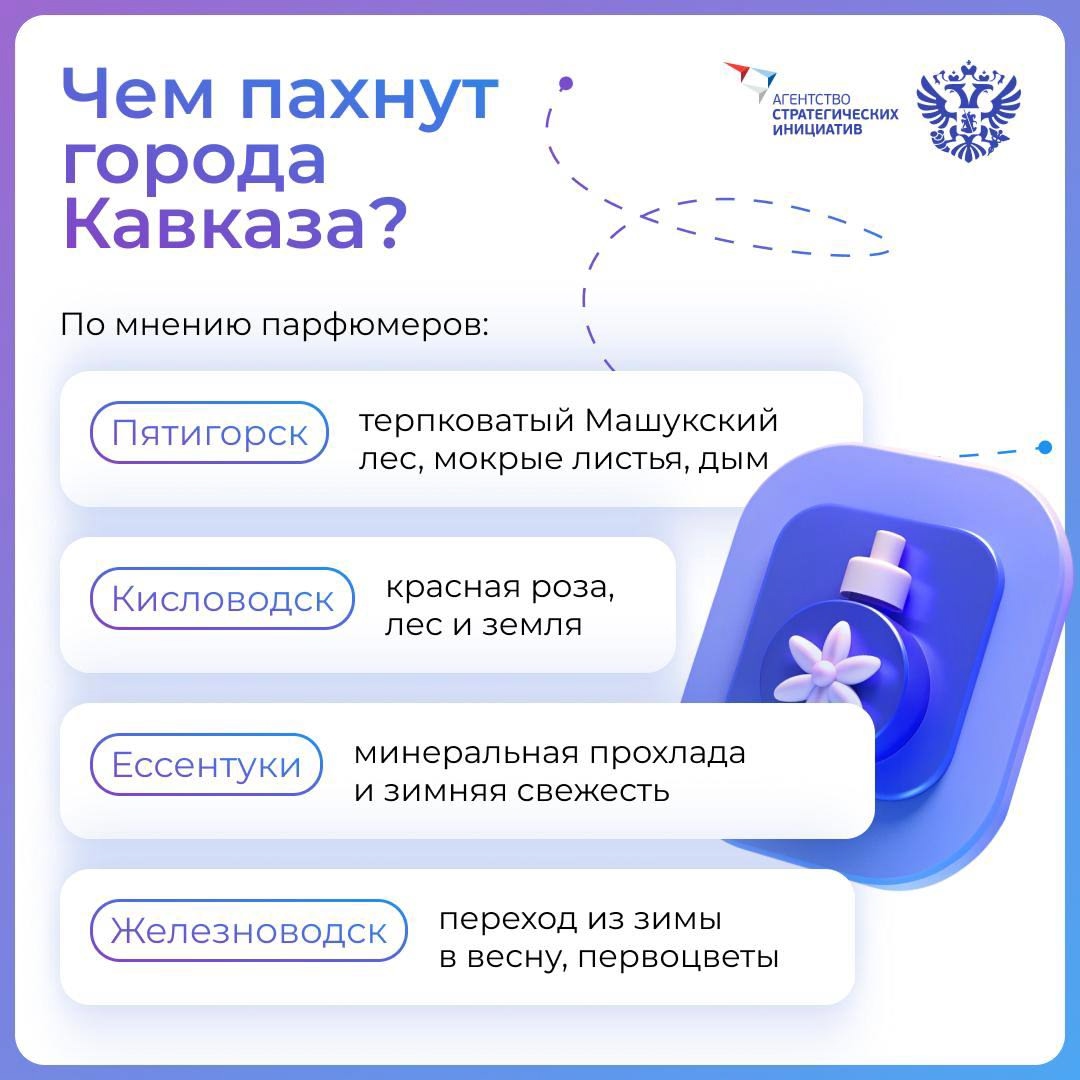Как запах может стать сувениром? Рассказывает креативная экономика