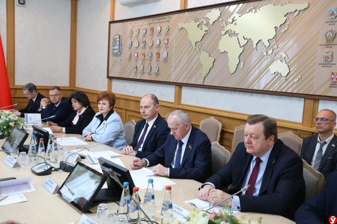 Юрий Воробьёв и Владислав Татаринович провели заседание российско-белорусской Межпарламентской комиссии по межрегиональному сотрудничеству