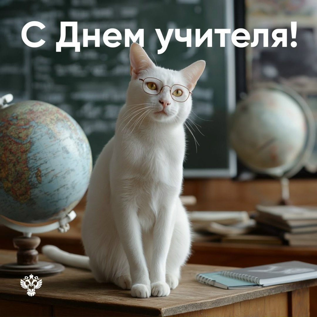 5 октября - День учителя в России!