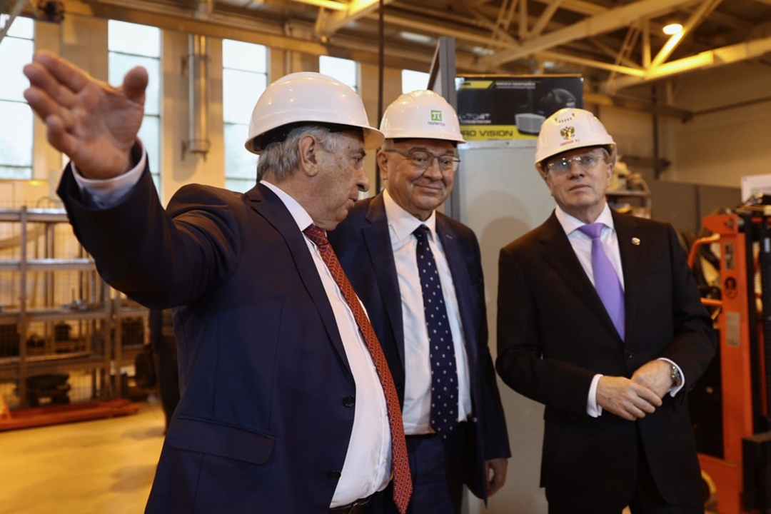 Виталий Савельев посетил Санкт-Петербургский политехнический университет Петра Великого.