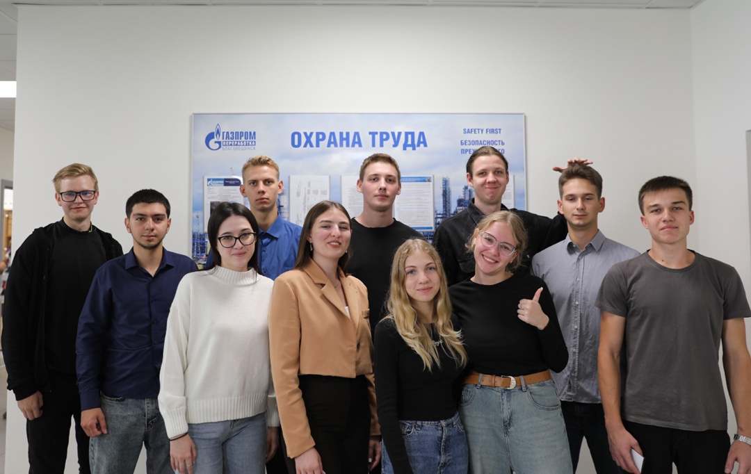 Студенты «Газпром колледж Волгоград» проходят практику на Амурском ГПЗ