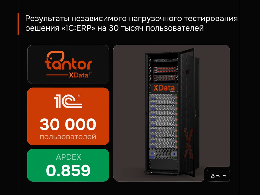 ️ 30000 юзеров на сундук с «1С» — и никакого рома!