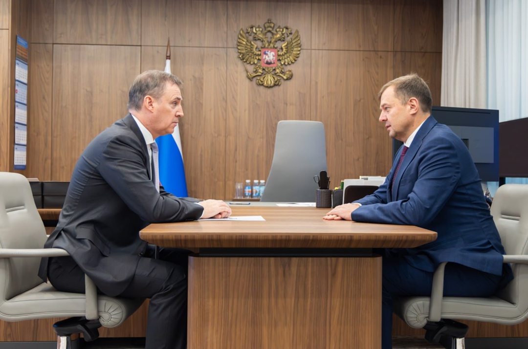 Вице-премьер Дмитрий Патрушев провел рабочую встречу с губернатором Запорожской области Евгением Балицким.