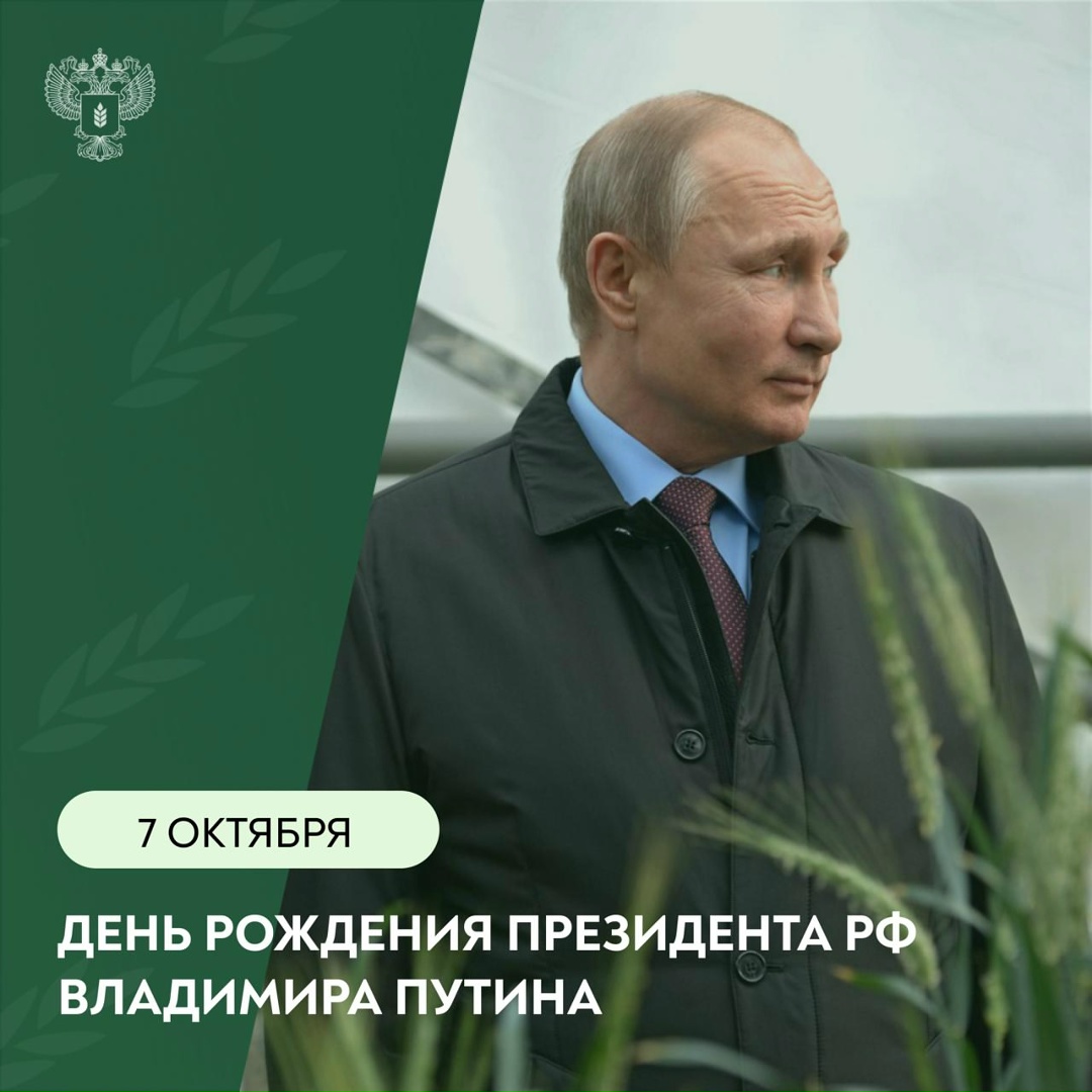 С Днем рождения, уважаемый Владимир Владимирович!