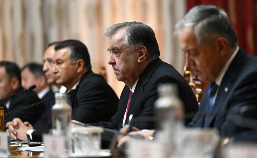 Глава Минтранса Андрей Никитин принял участие во встрече президентов России и Таджикистана Владимира Путина и Эмомали Рахмона