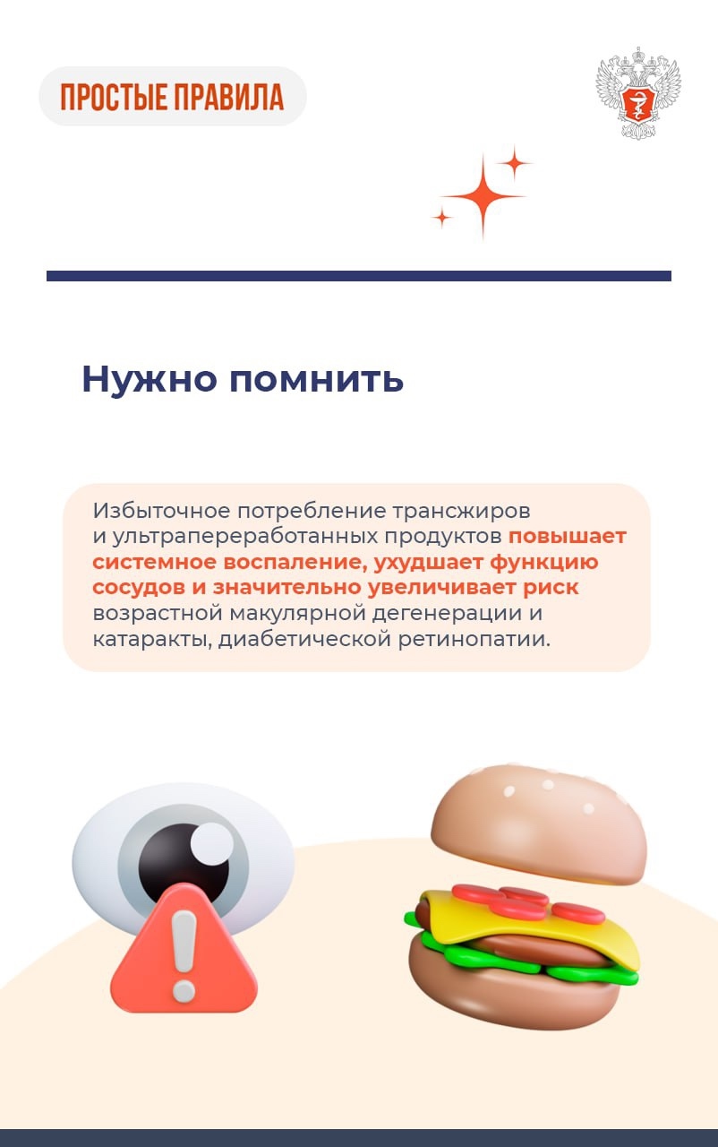 #ПростыеПравила: Какие продукты полезны для зрения