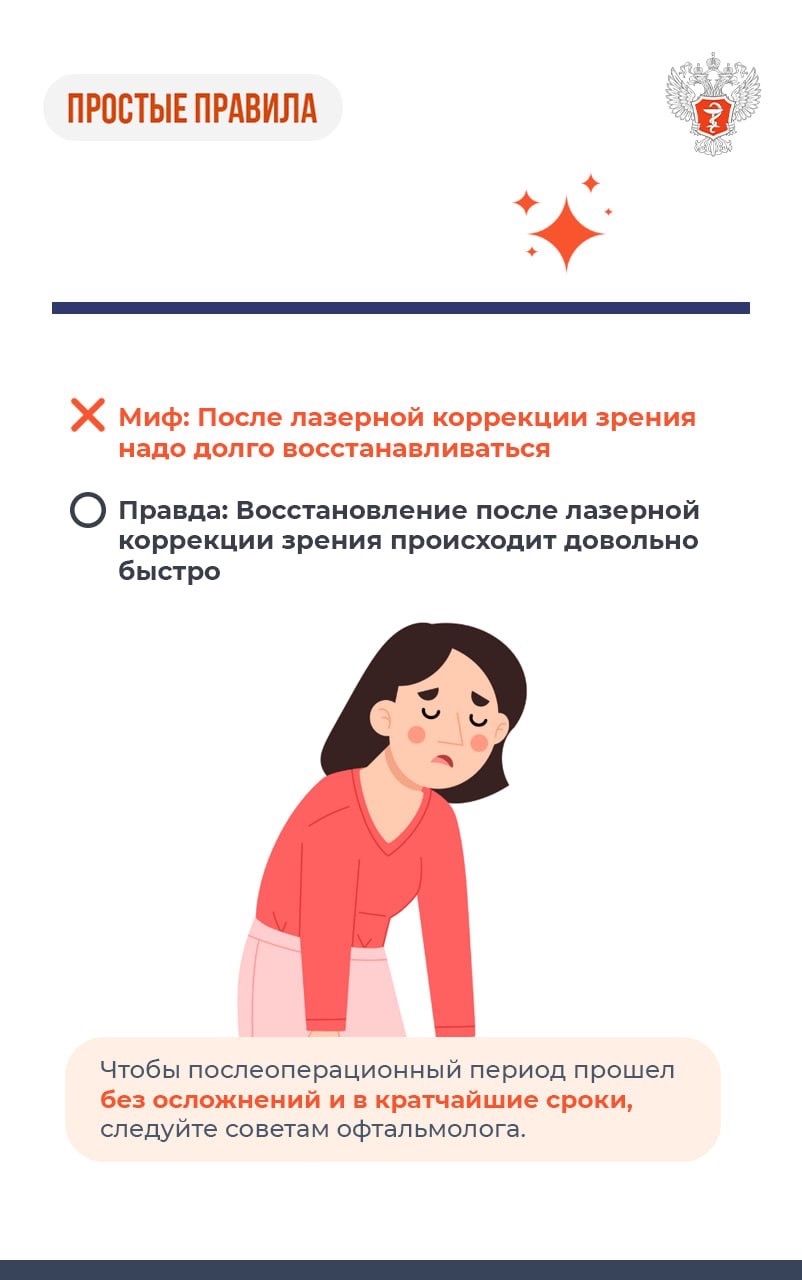 #ПростыеПравила: Мифы и правда о лазерной коррекции зрения
