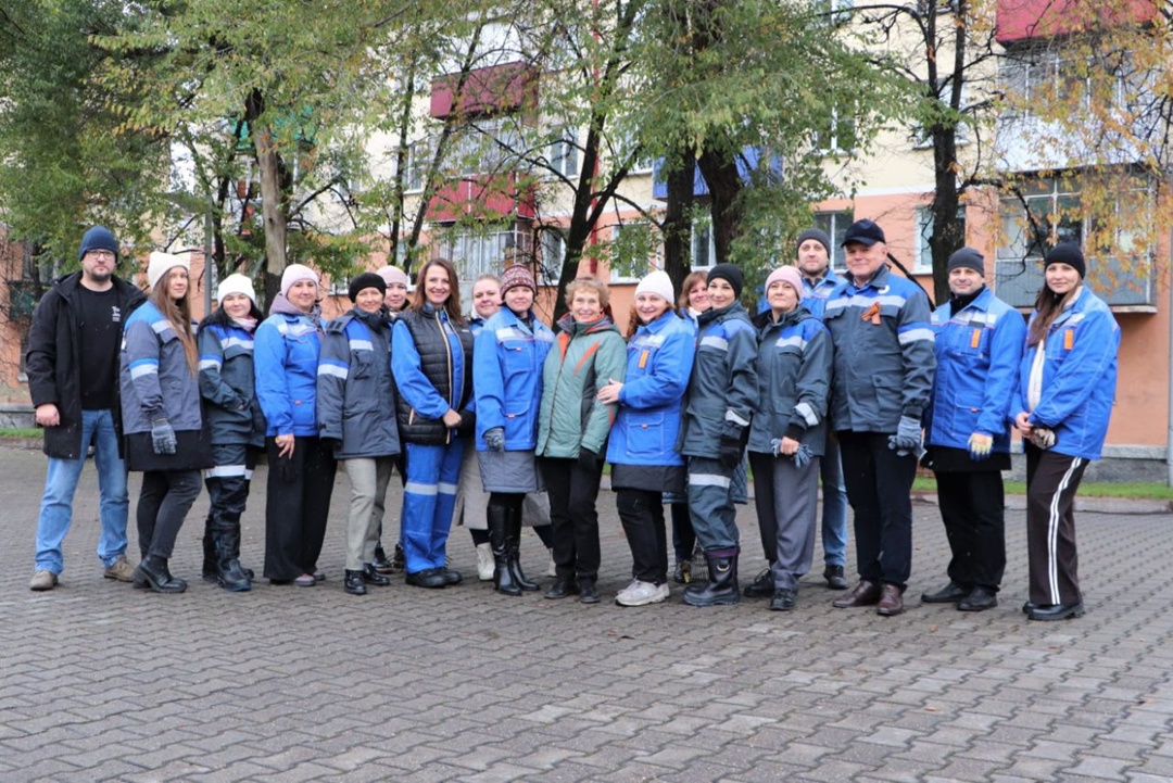 Вместе на осеннюю уборку! Сегодня мы присоединились к общегородскому субботнику в Междуреченске