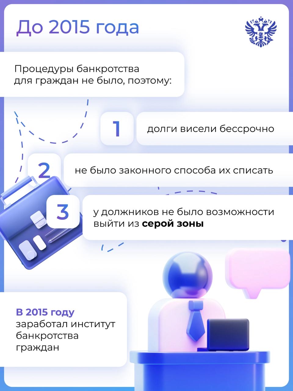 человек подали заявления на внесудебное банкротство и получили возможность списать непосильные долги