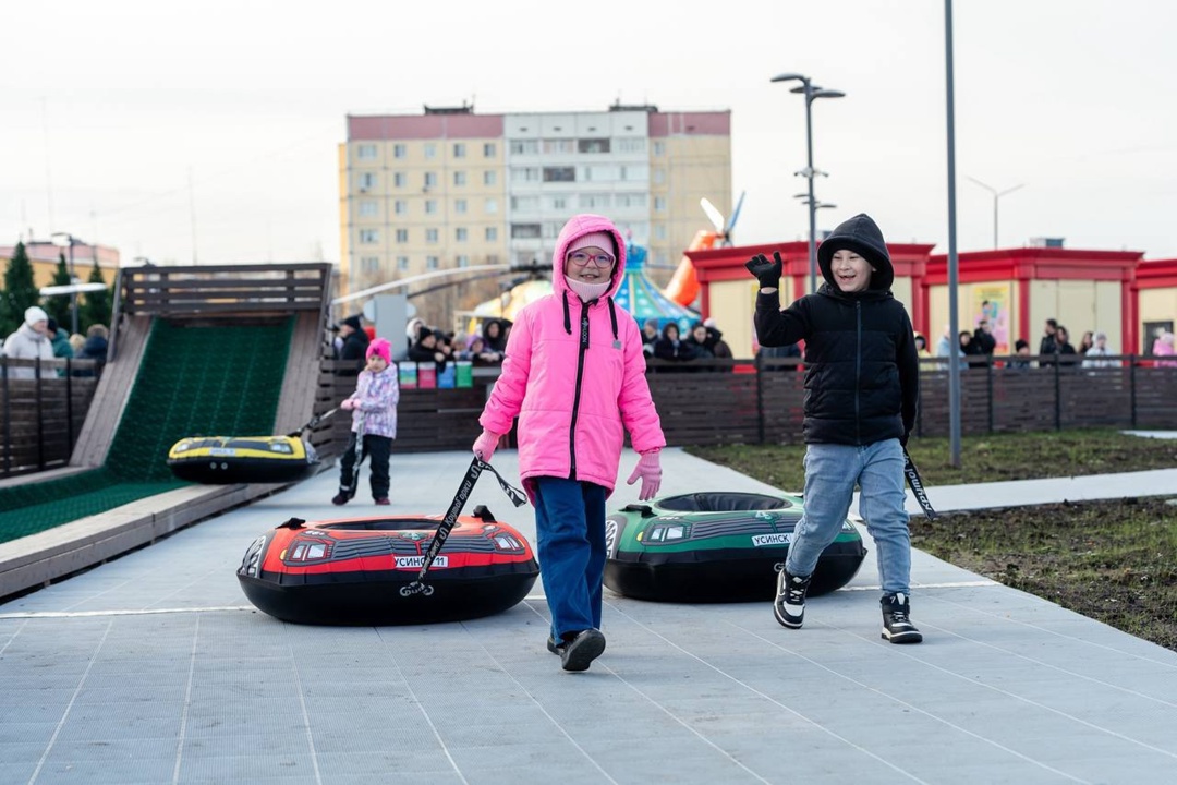 Новый центр развлечений При поддержке ЛУКОЙЛа в Усинске открылся круглогодичный парк аттракционов «Мультидром».