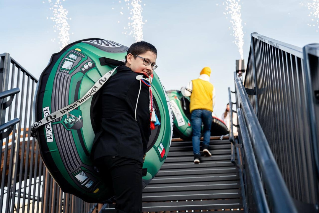 Новый центр развлечений При поддержке ЛУКОЙЛа в Усинске открылся круглогодичный парк аттракционов «Мультидром».