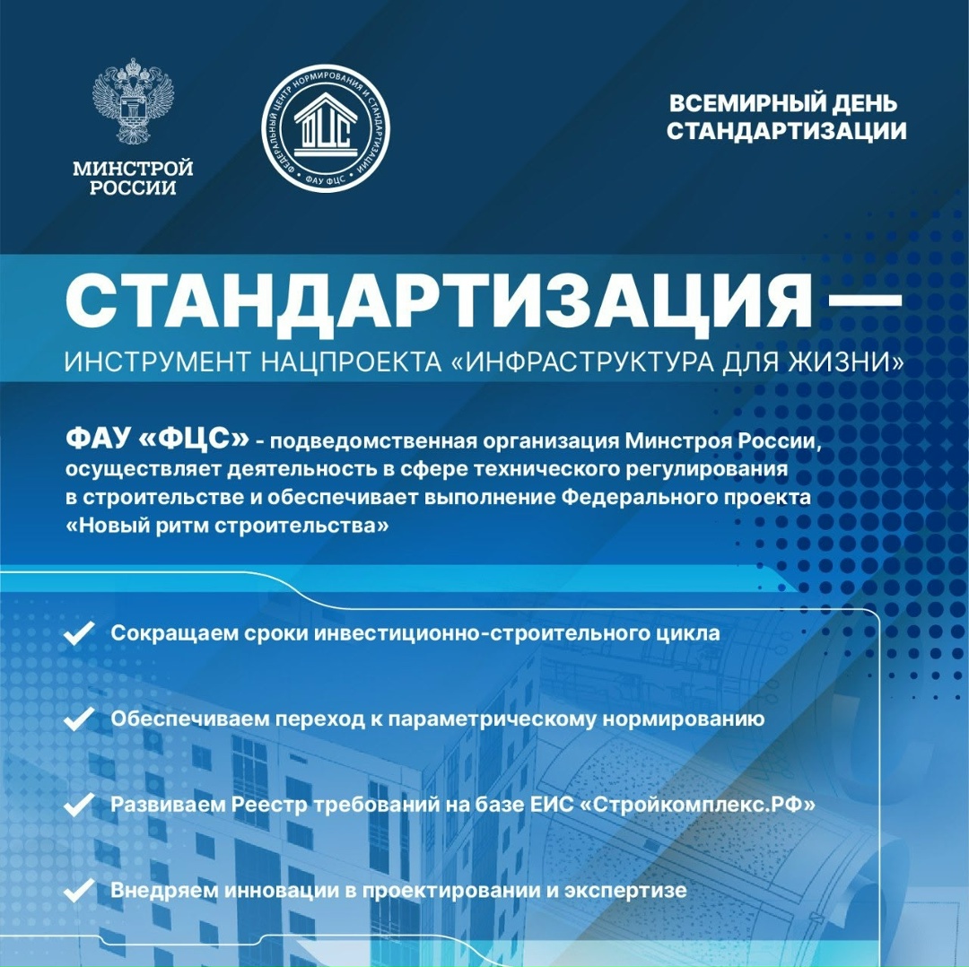 Сегодня, 14 октября – Всемирный день стандартов!