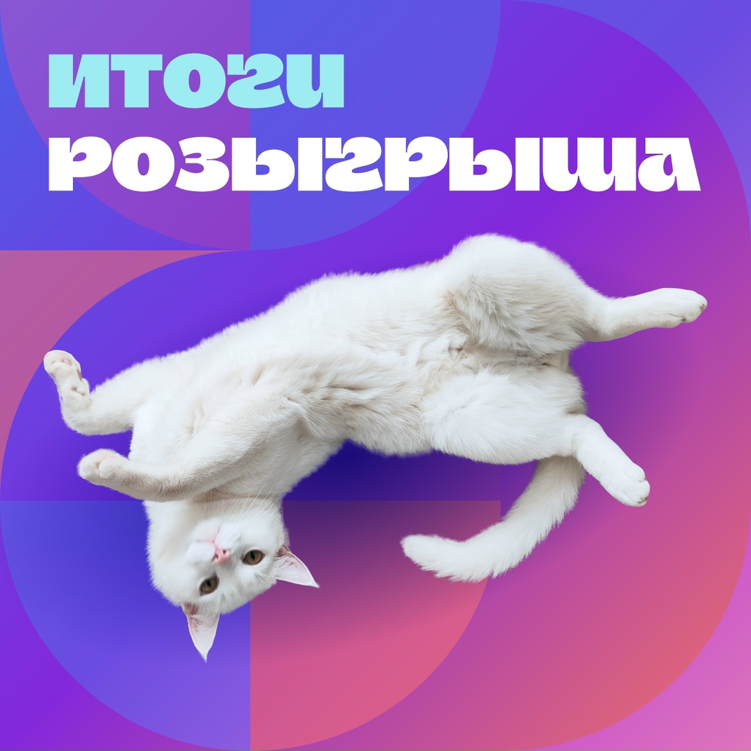 Подводим итоги креативного розыгрыша!