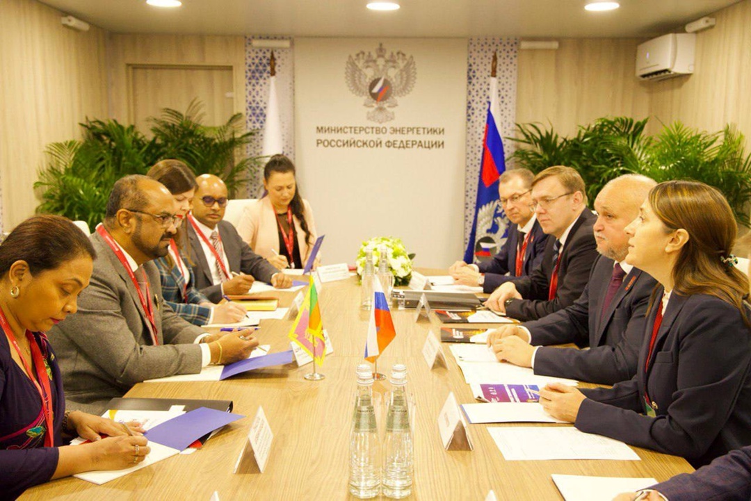 Сергей Цивилев и Министр энергетики Шри-Ланки Кумара Джаякоди обсудили перспективы сотрудничества в энергетике