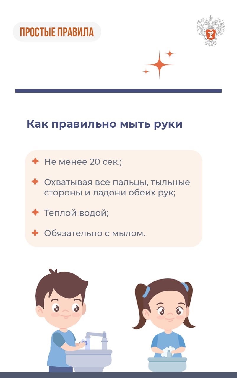 #ПростыеПравила: Как правильно мыть руки