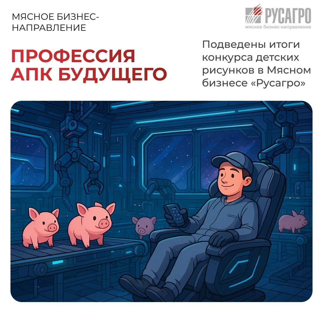 Друзья, с радостью подводим итоги конкурса детских рисунков «Профессия АПК будущего»